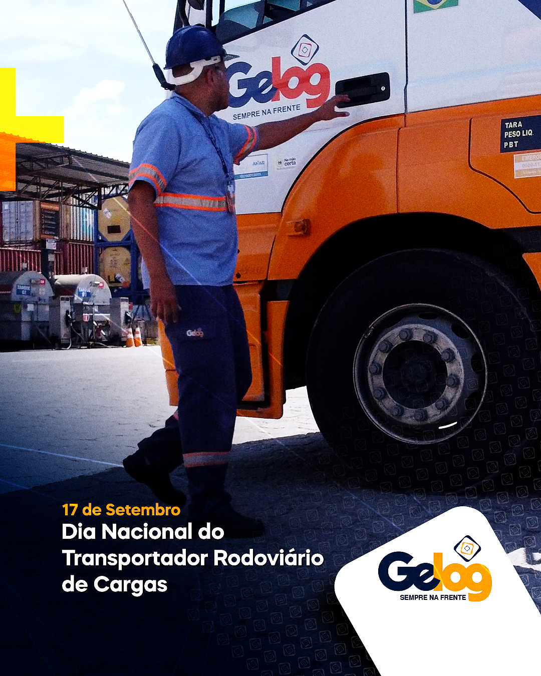 Dia Nacional do Transportador Rodoviário de Cargas