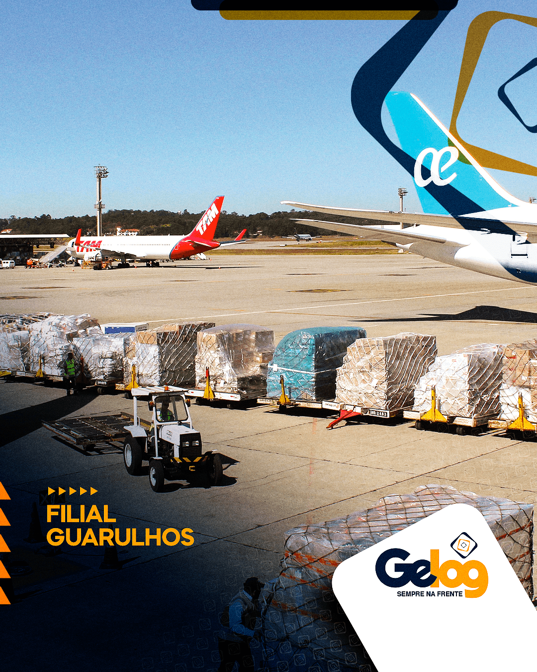 Filial Guarulhos: Cargas Aéreas – Grupo Gelog