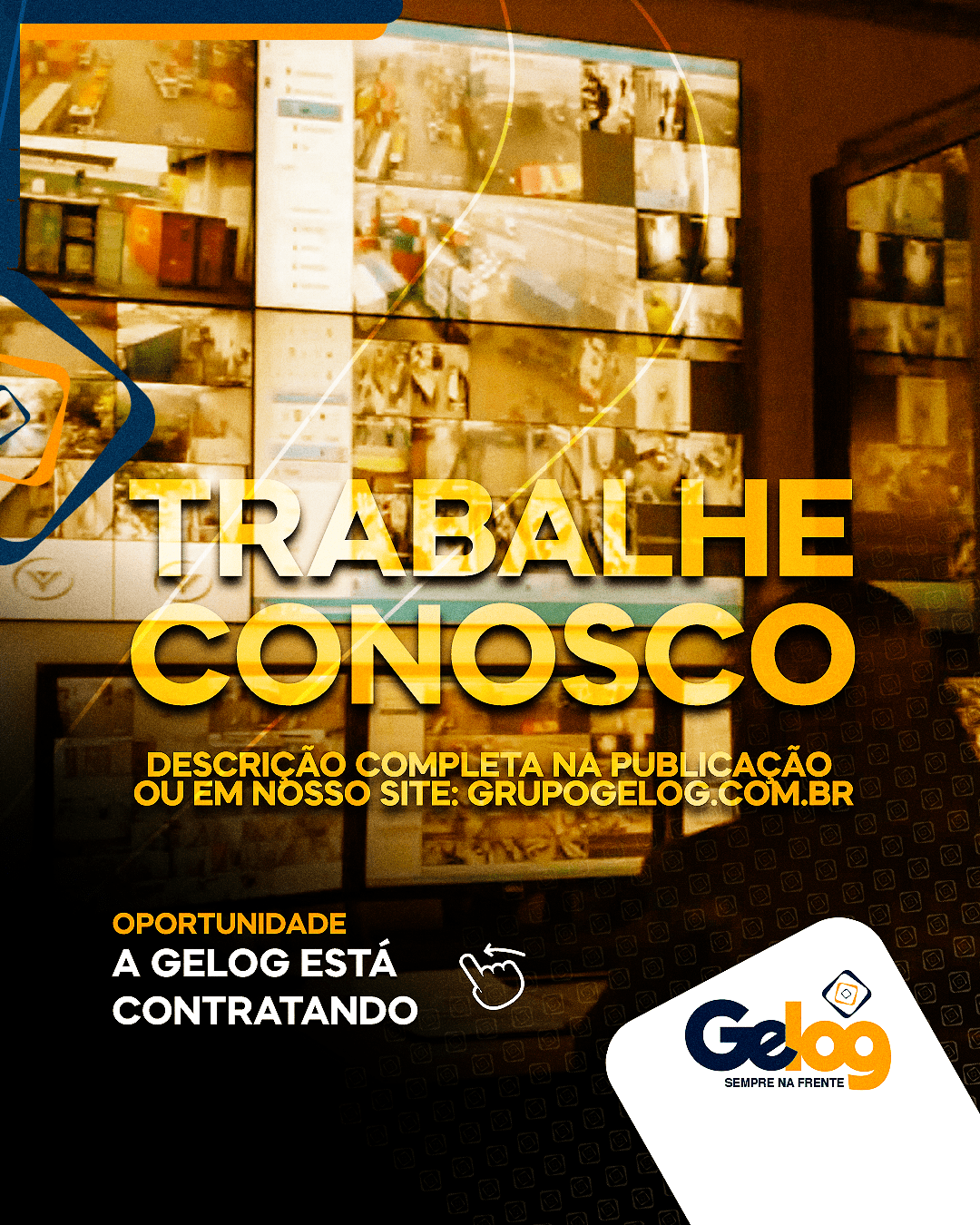 Mais oportunidade na Gelog: Santos e Guarulhos