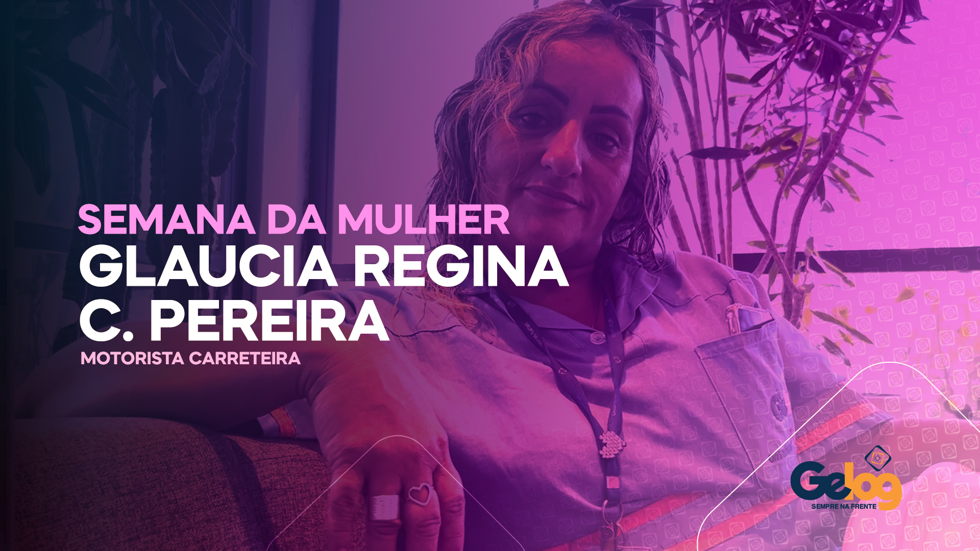 Semana da Mulher: Glaucia Regina C. Pereira