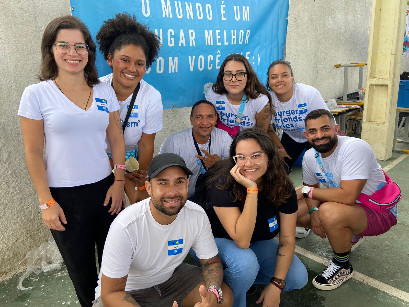 Hamburgada do Bem: EMEF Renan Alves Leite, São Vicente
