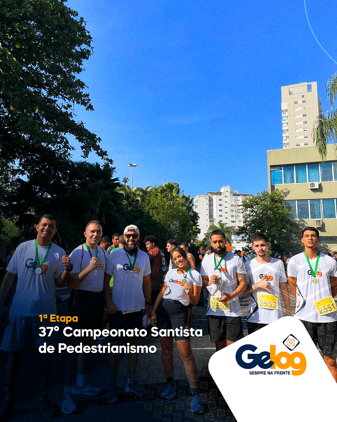 1ª Etapa do 37° Campeonato Santista de Pedestrianismo