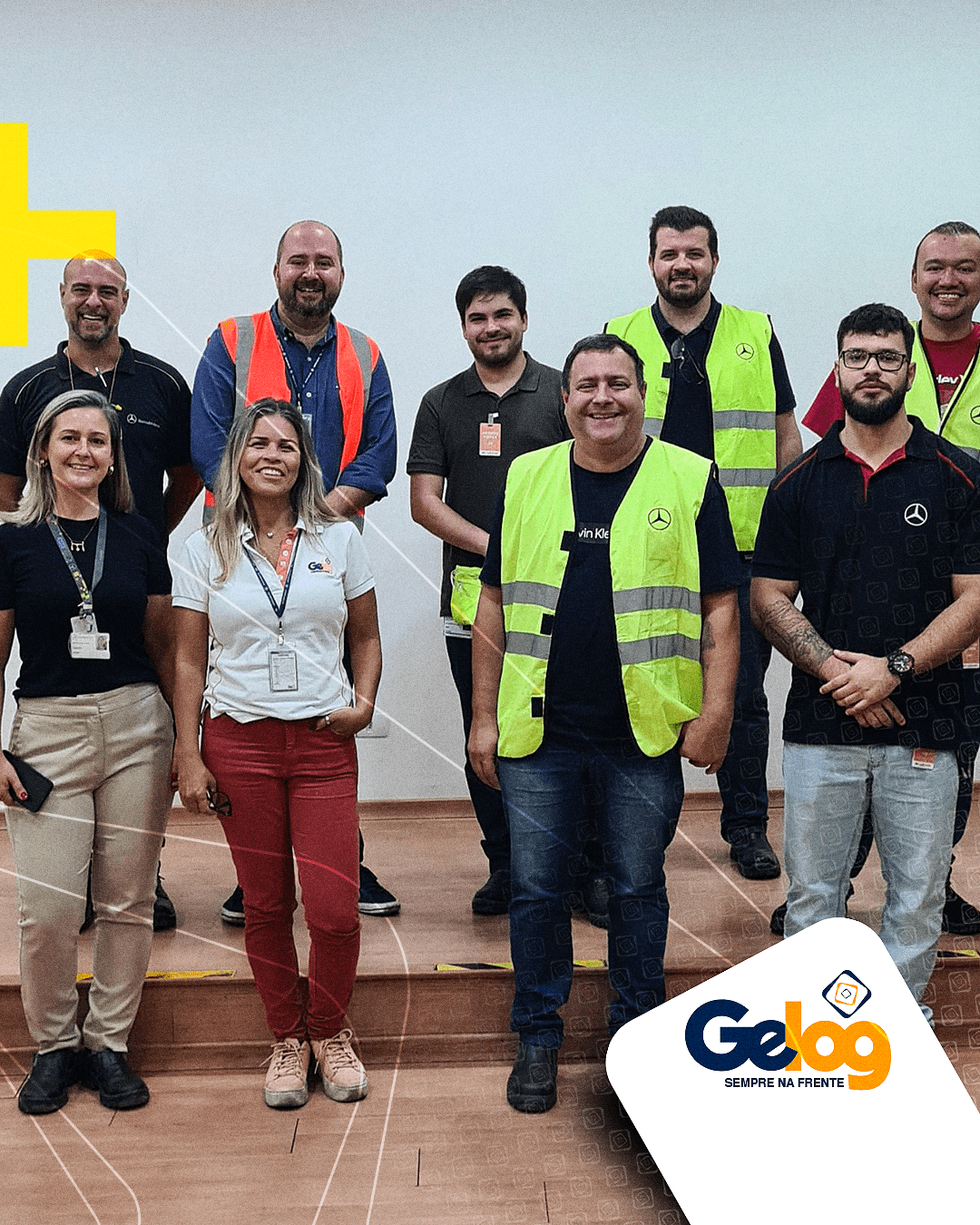 Visita do setor de Exportação da Mercedes-Benz