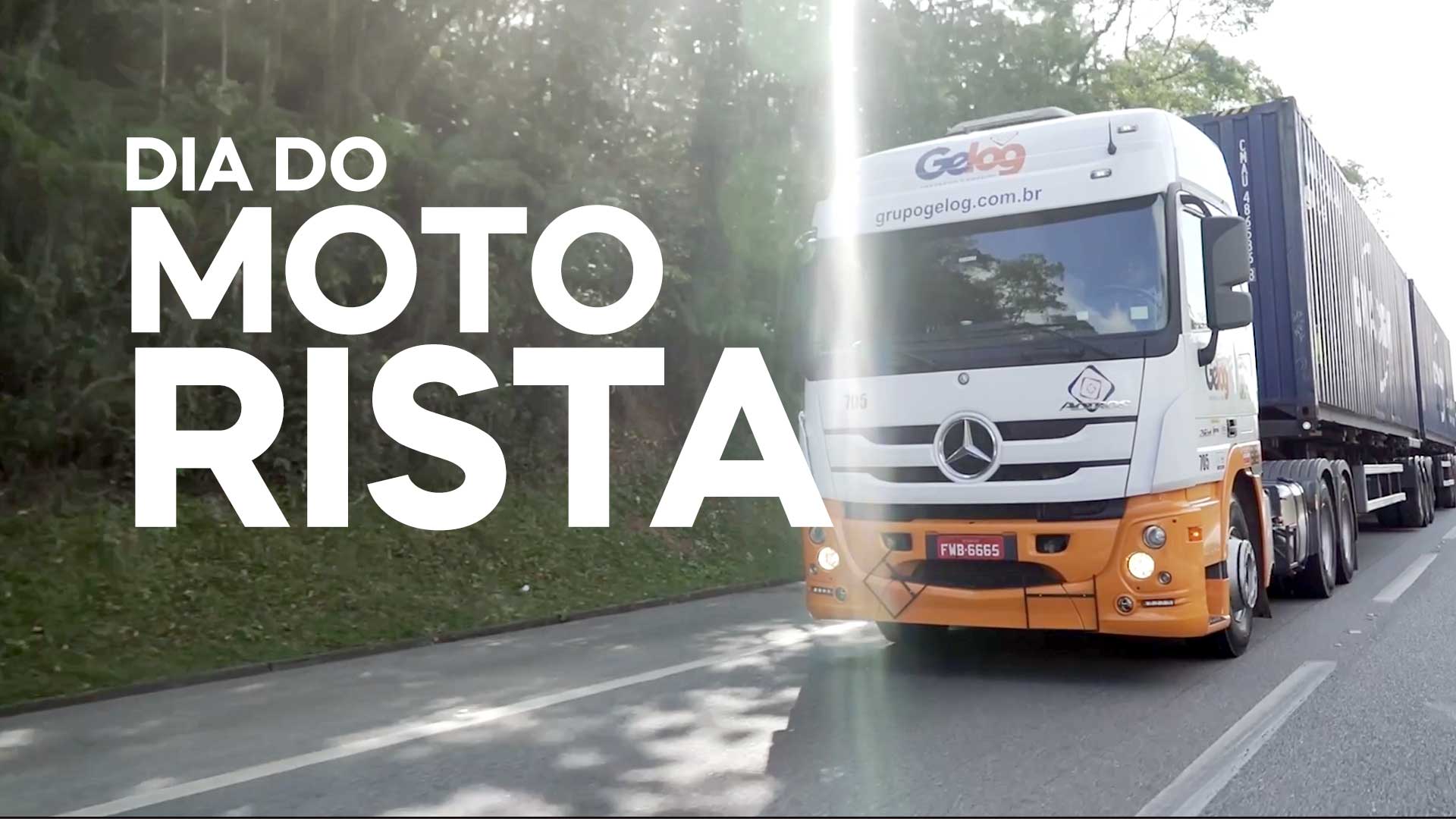 Feliz Dia do Motorista