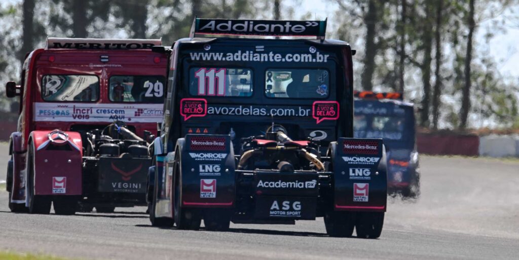 “Fui conservadora na corrida 2 de Tarumã”, comenta Bia – Copa Truck