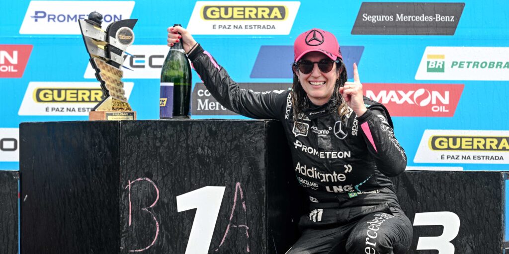 Bia faz história e é primeira mulher campeã na Copa Truck – Copa Truck