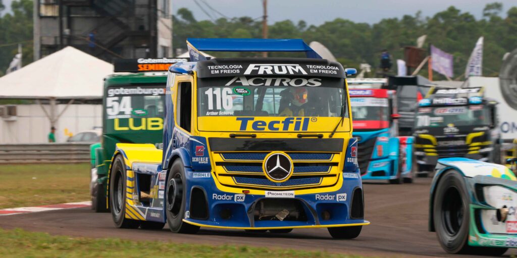 Scherer comemora evolução coroada com pódio no MS – Copa Truck