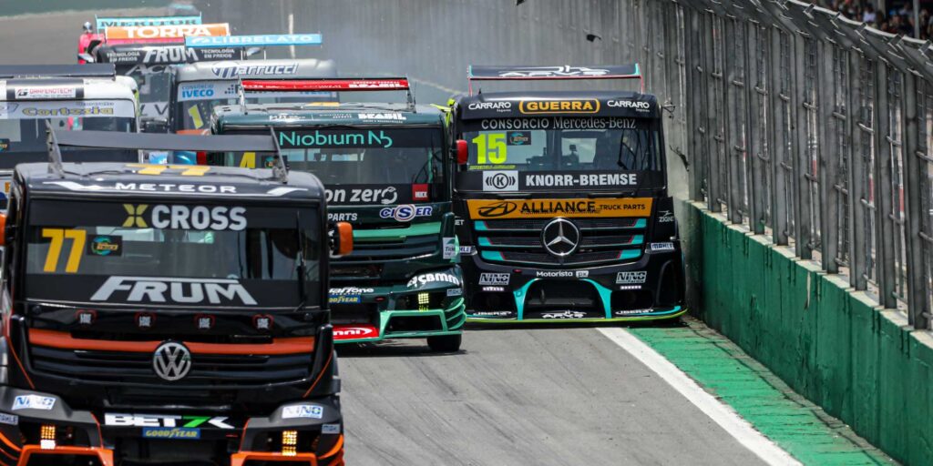 todas as corridas realizadas em Interlagos – Copa Truck