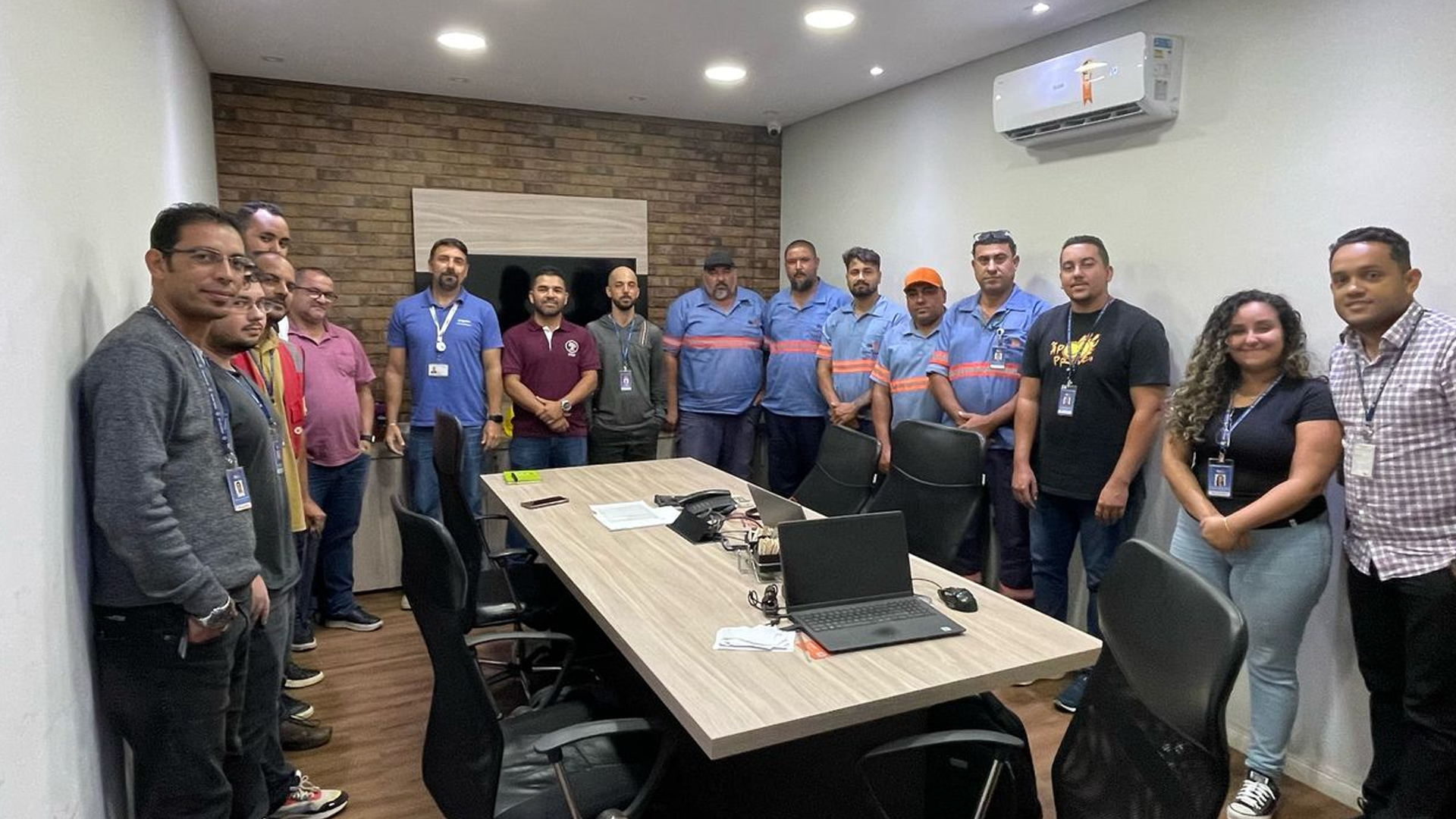 Treinamento de Safety Pause Transport