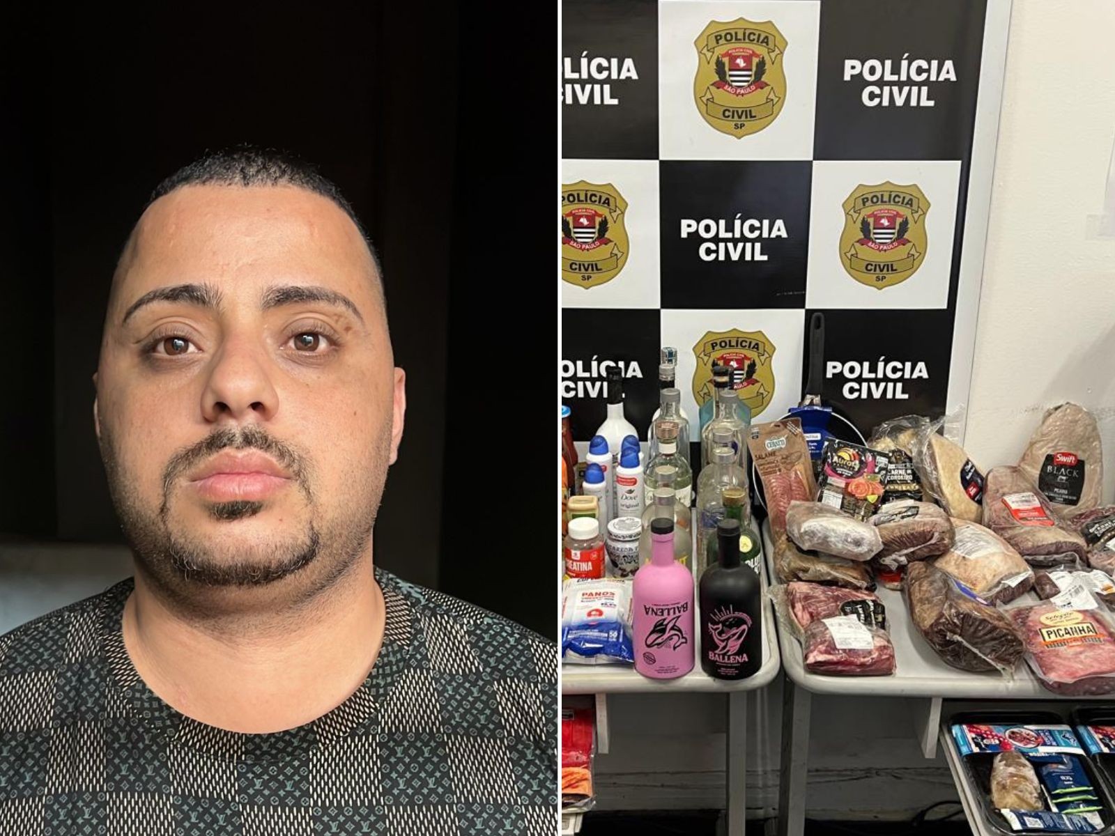 Preso suspeito de chefiar esquema de venda de carnes e bebidas em SP