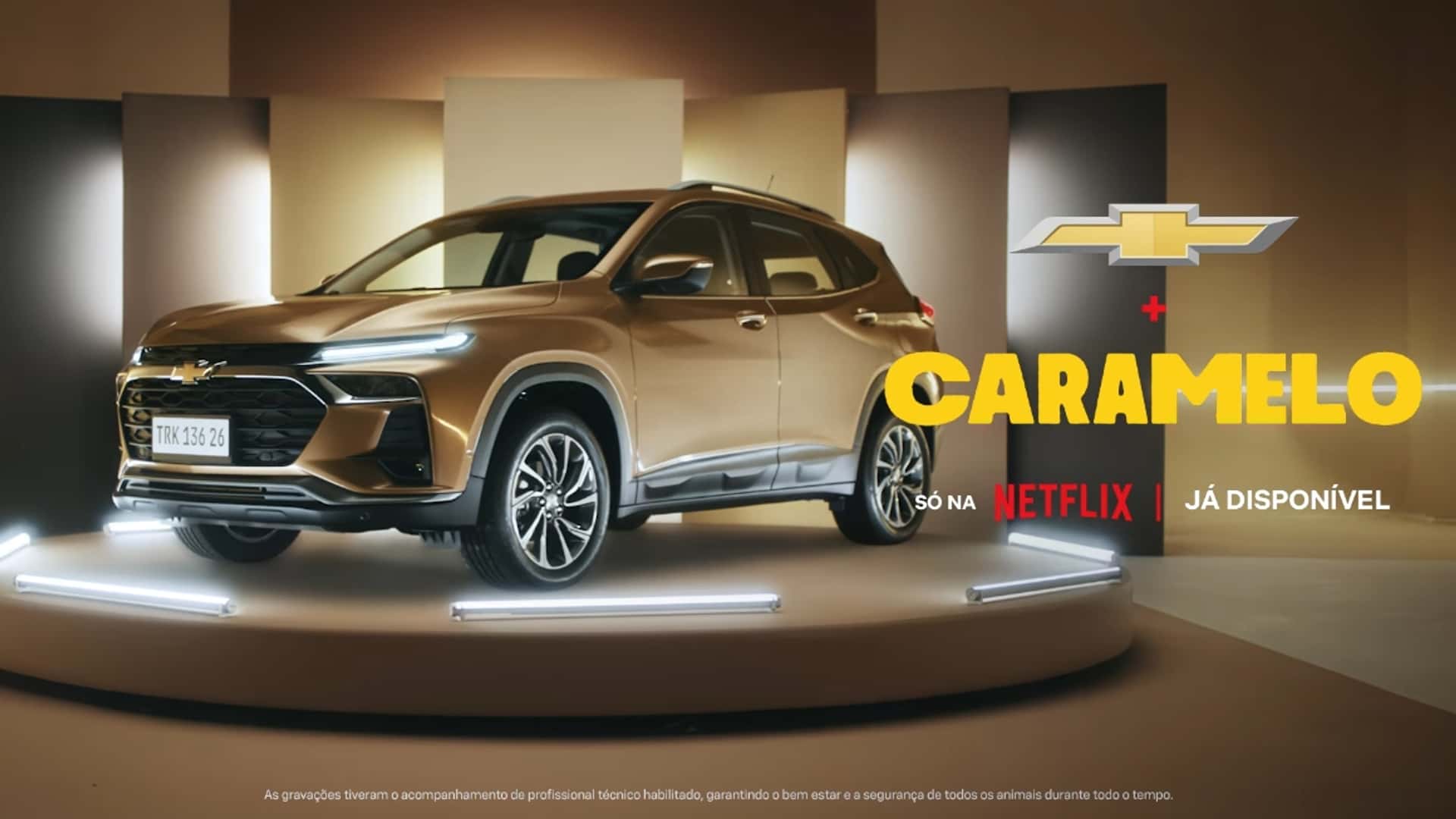 Tracker caramelo? Chevrolet leiloará unidade em campanha para adoção de cães