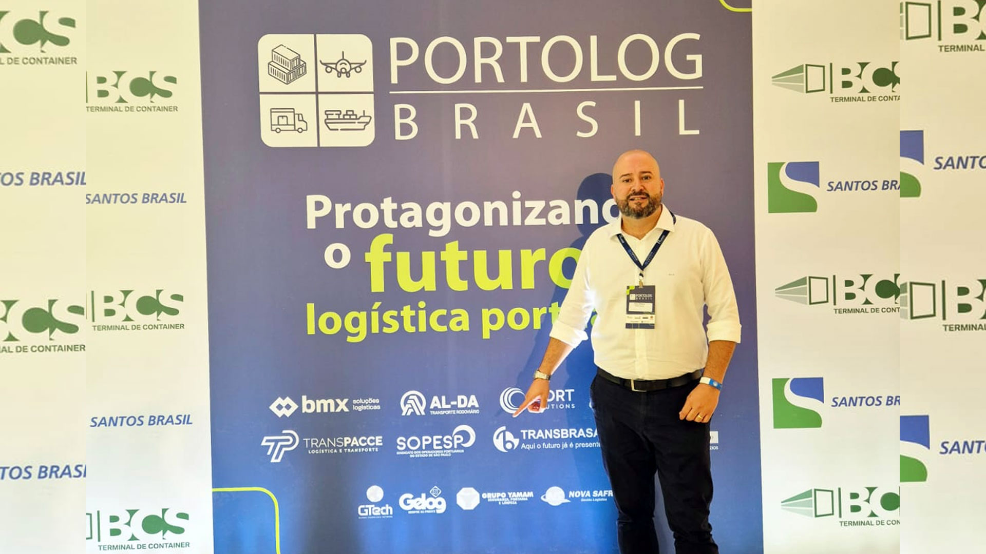 Gelog participa do PortoLog Brasil como patrocinadora e reforça compromisso com o desenvolvimento logístico da região