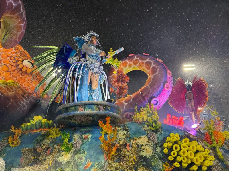 Fé, cultura popular e emoção dominam a segunda noite do Carnaval de Santos 2026