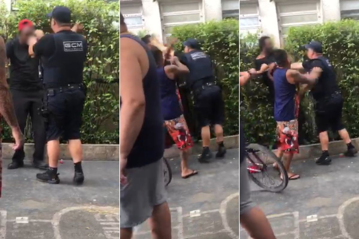 Guarda municipal é filmado agredindo paciente em UPA no litoral de SP