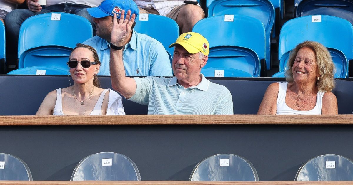 Carlo Ancelotti vai ao Rio Open torcer por tenista italiano; veja