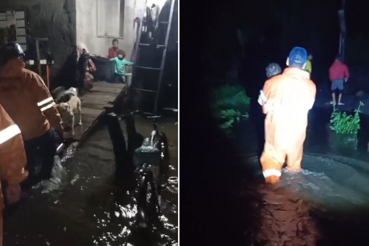 Em 3 dias, Peruíbe tem 46% mais chuva e quase 200 desabrigados