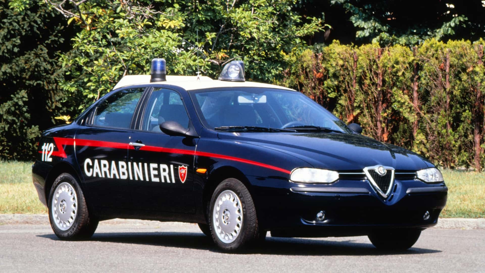Veja as viaturas Alfa Romeo usadas pelos Carabinieri na Itália