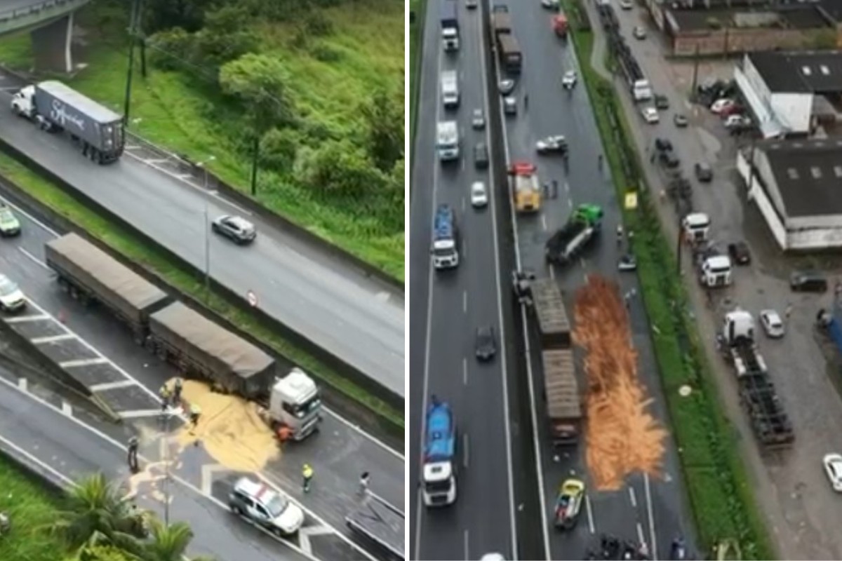 Acidentes em sequência bloqueiam e causam congestionamento na Rodovia Cônego Domênico Rangoni