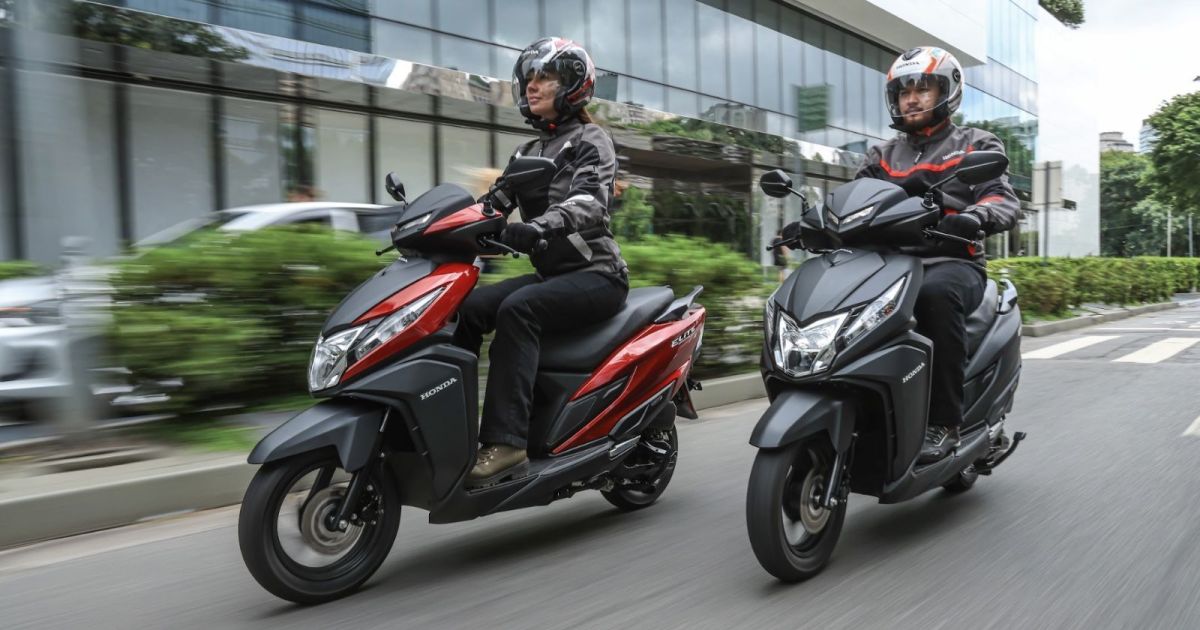 Honda Elite 125 2027 mantém mecânica e tem quatro novas cores