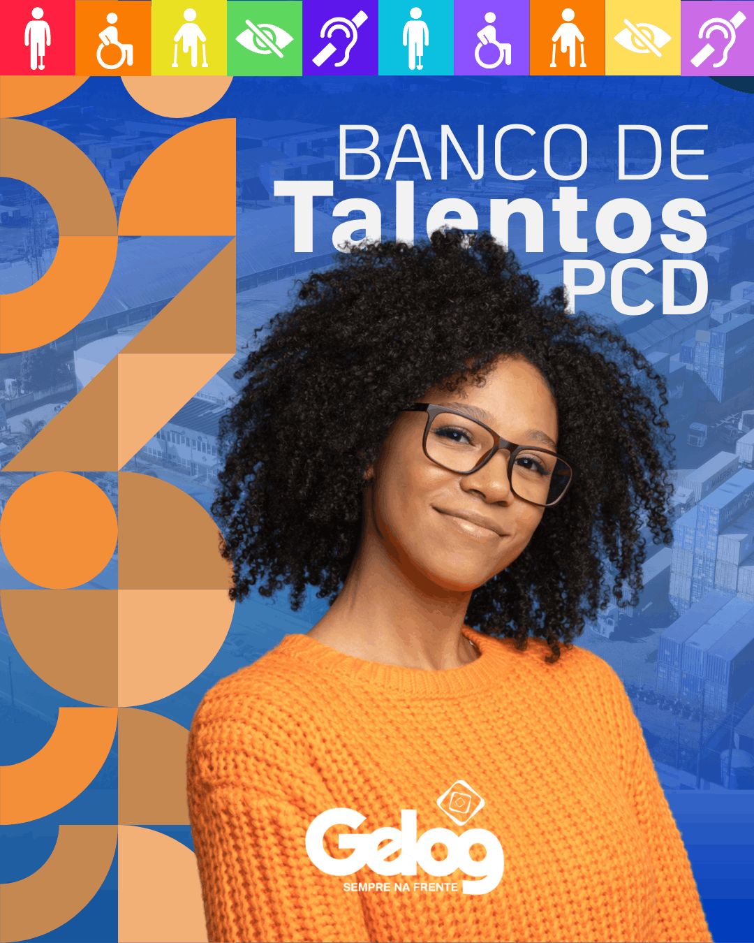 oportunidade #emprego #vagaemsantos #trabalhoemsantos #pcd #gelog #correntedobem #rh