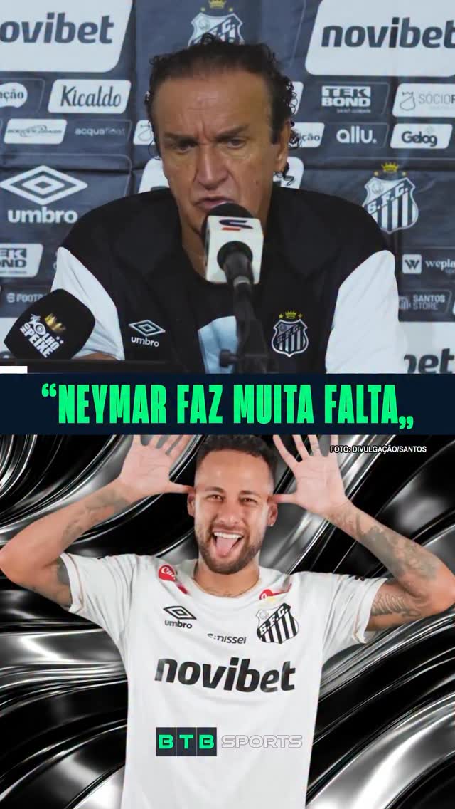 ANALISANDO A ATUAÇÃO DE OUTROS ATLETAS! 🚨 Cuca comentou a ausência de Neymar e afirmou que a situação serve para dar mais espaço e fortalecer outros jogadores da equipe. 📹 
⁣
⁣⚠️‎ Fique por dentro de TUDO que acontece com seu TIME DE FUTEBOL ⚠️ ⁣
⁣👉🏼‎ Siga‎ @btbsportsbr #futebol #santos #neymar #brasileirão #bahia
