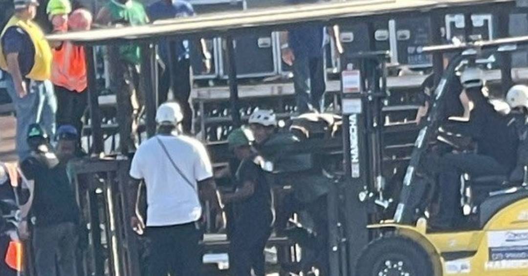 Funcionário morre durante montagem do show da Shakira em Copacabana