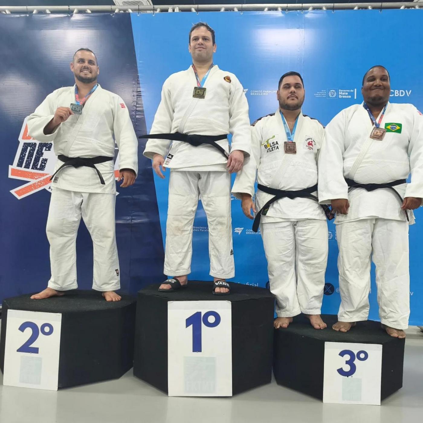 Felipe Amorim conquista pentacampeonato no Grand Prix de Judô Paralímpico