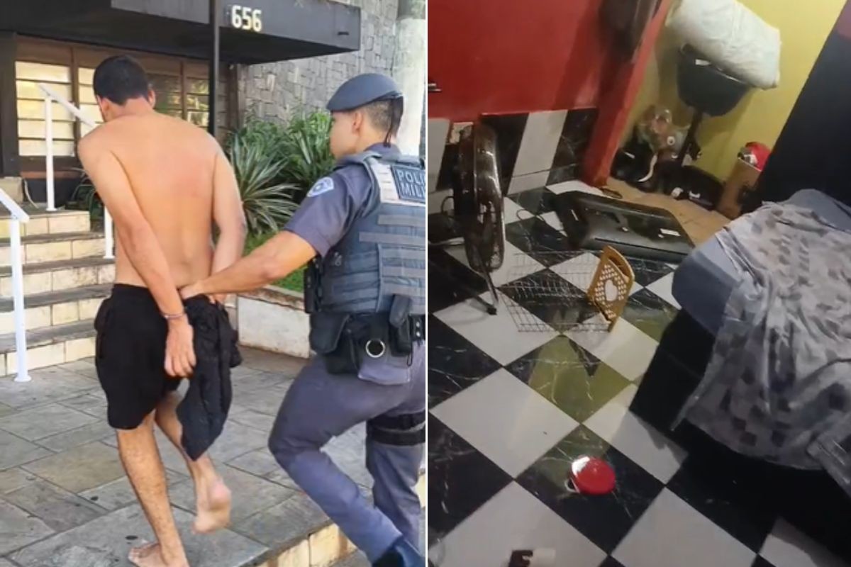 Mulher morre após ser agredida na frente dos filhos; suspeito é preso