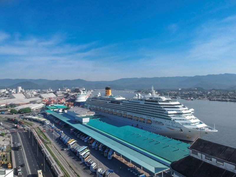 Temporada de cruzeiros se encerra com retração de 20% no movimento de passageiros