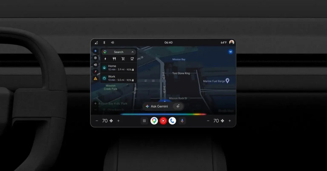 Android Auto ganha nova interface e suporte para YouTube