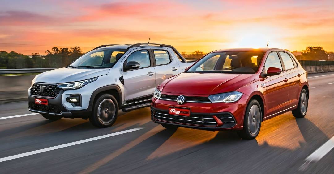 Confira os 50 carros e picapes mais vendidos do Brasil em abril de 2026