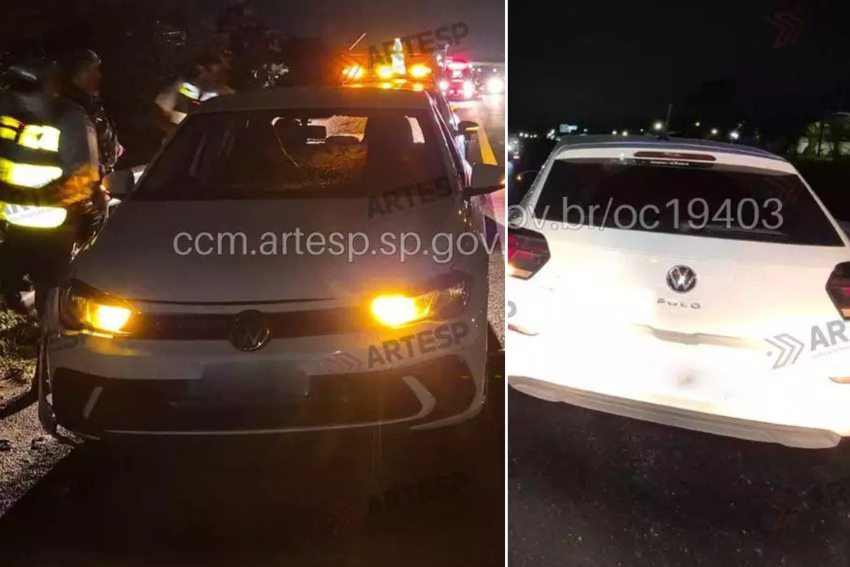 Pedestre morre após duplo atropelamento na SP-055, em Itanhaém