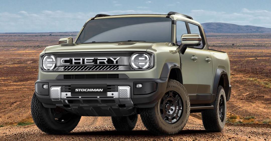 Nova picape da Chery é híbrida plug-in 4×4 a diesel que roda 170 km como elétrico