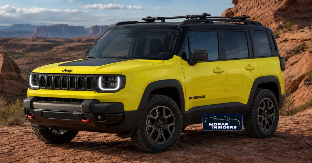 Jeep trabalha em novo Renegade e SUV inédito abaixo do Compass