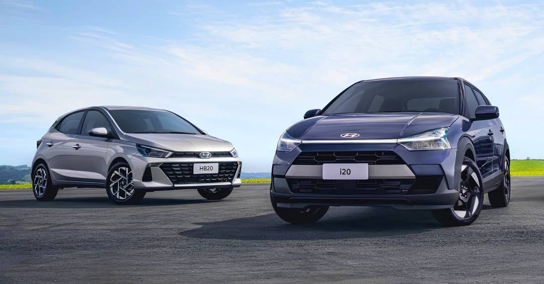 Hyundai i20 x HB20: quais as diferenças entre os dois e qual tem o melhor custo-benefício
