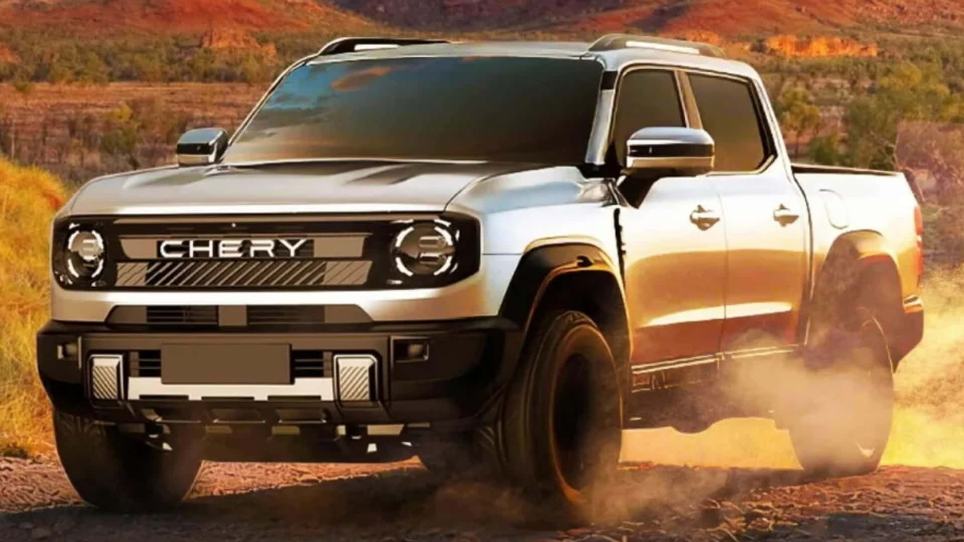 Chery Stockman aposta em diesel híbrido para rivalizar com Hilux