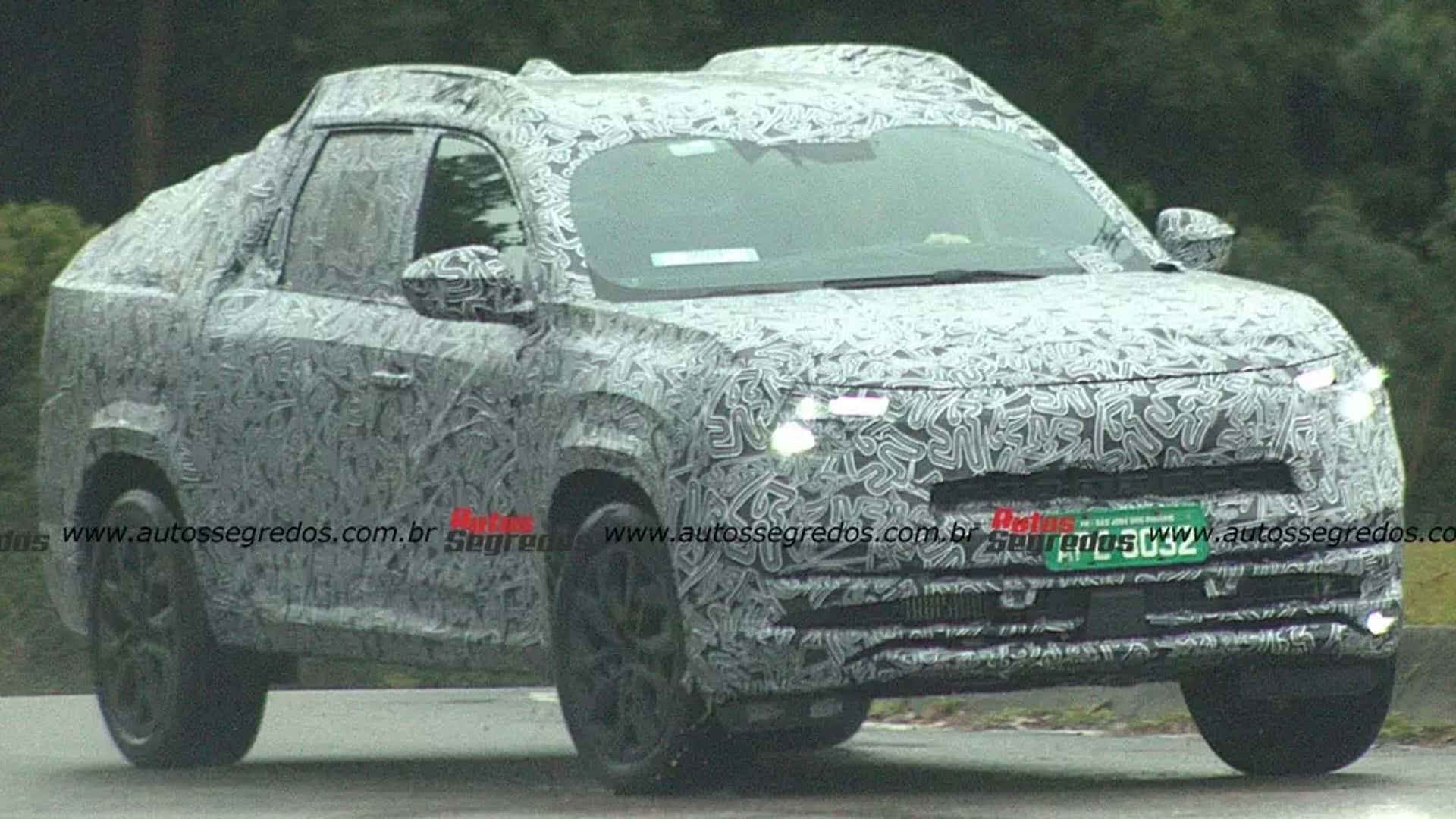 Renault Niagara aparece quase sem camuflagem em novo flagra
