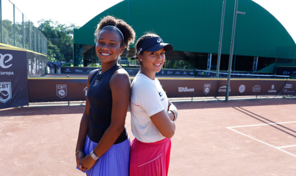 Naná e Victória Barros ficam com vice em chave juvenil de duplas em Wimbledon