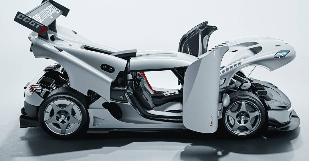 Koenigsegg CCGT1 de 1.600 cv dá vida a carro de corrida que nunca competiu