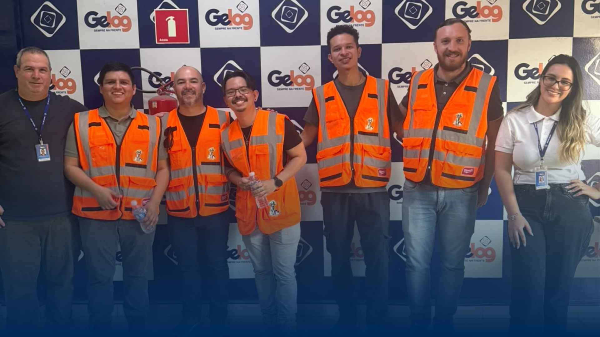 Visita do time da C. Steinweg