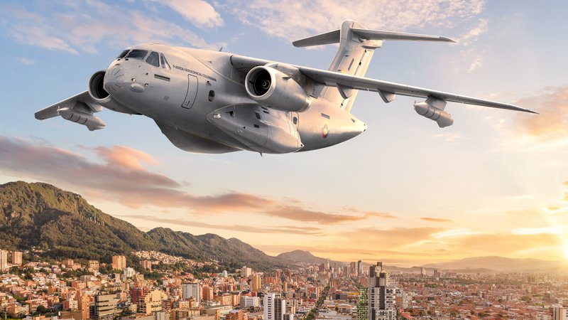 Colômbia é o 13º. país a adquirir o KC-390 Millennium para modernizar suas capacidades de transporte aéreo