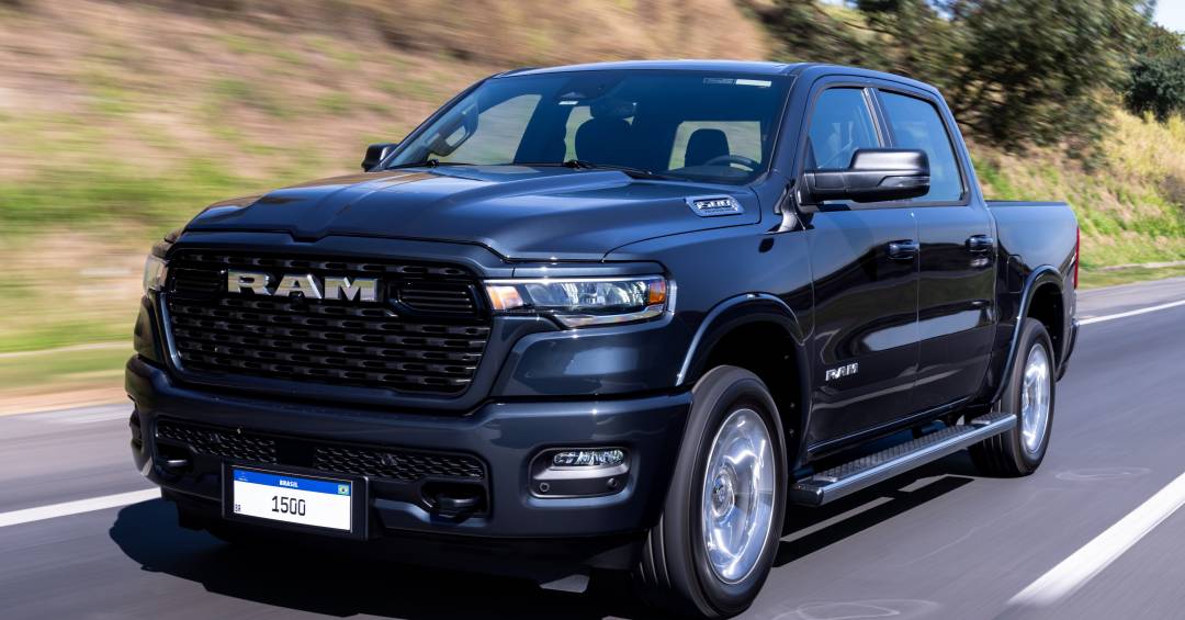 Ram 1500 Big Horn 2026 chega ao Brasil mais barata que Chevrolet Silverado e F-150