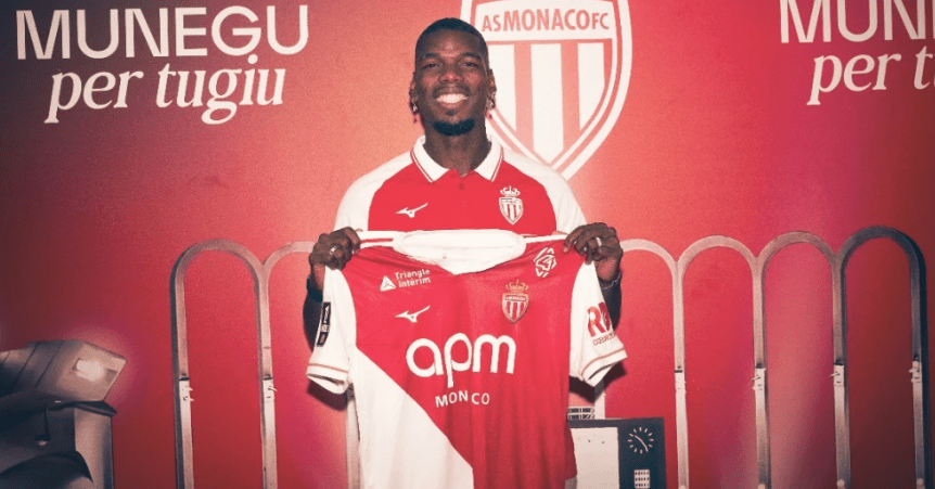 Pogba deixa o Monaco e segue buscando reerguer a carreira após doping
