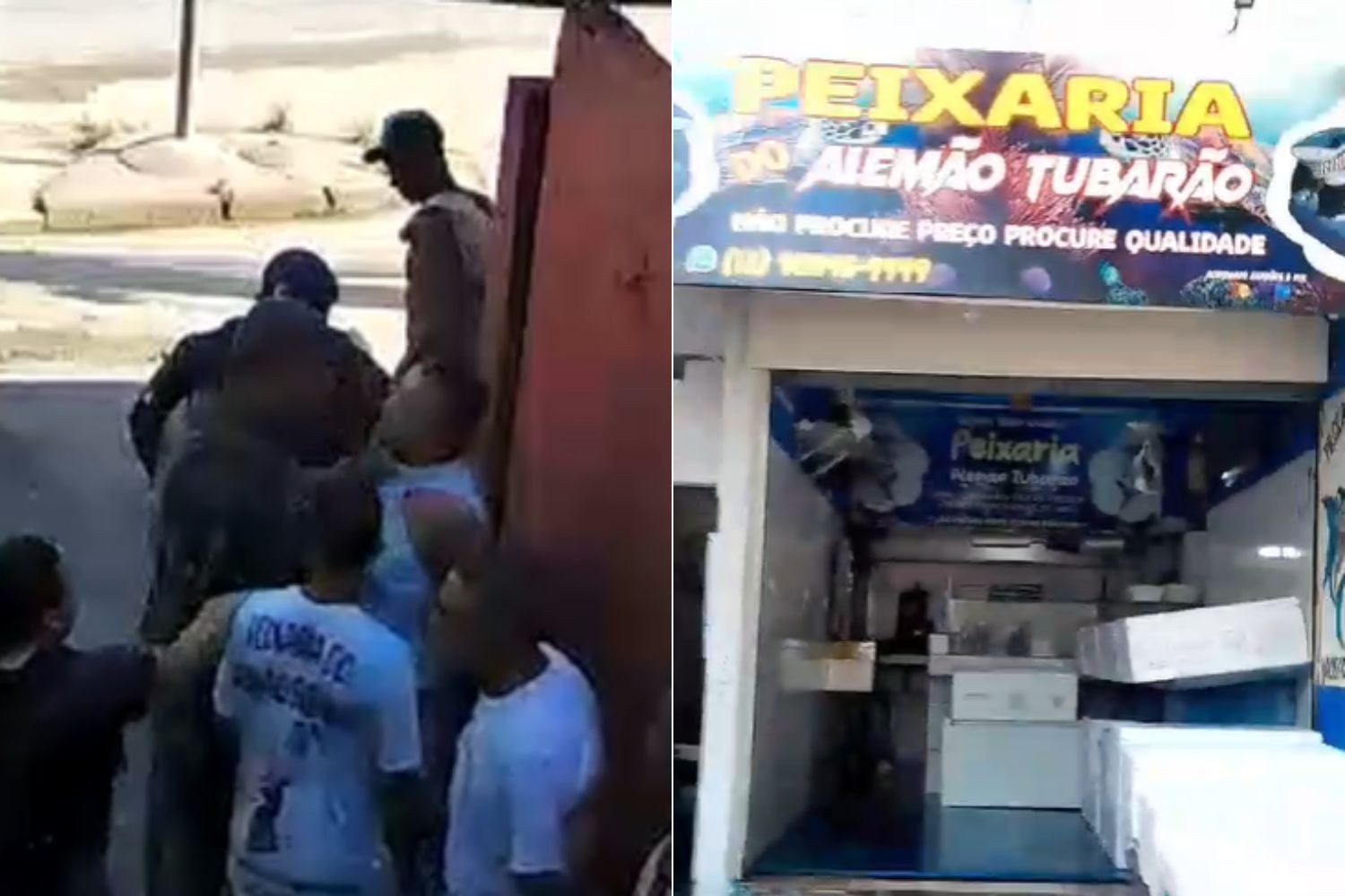 Comerciante agredido por PM em peixaria relata falência e depressão: 'Tive que procurar ajuda'