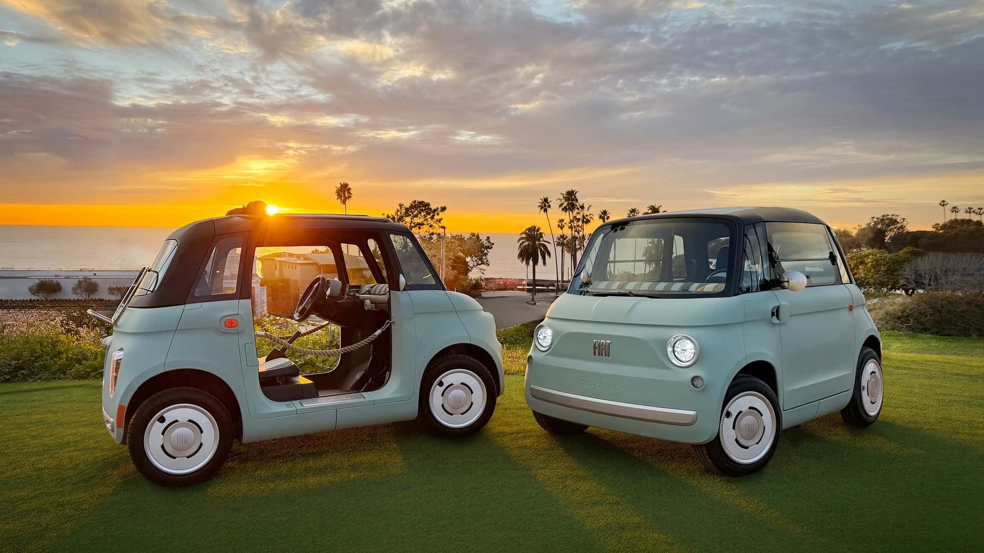 Fiat Topolino chega aos EUA como carrinho de golfe