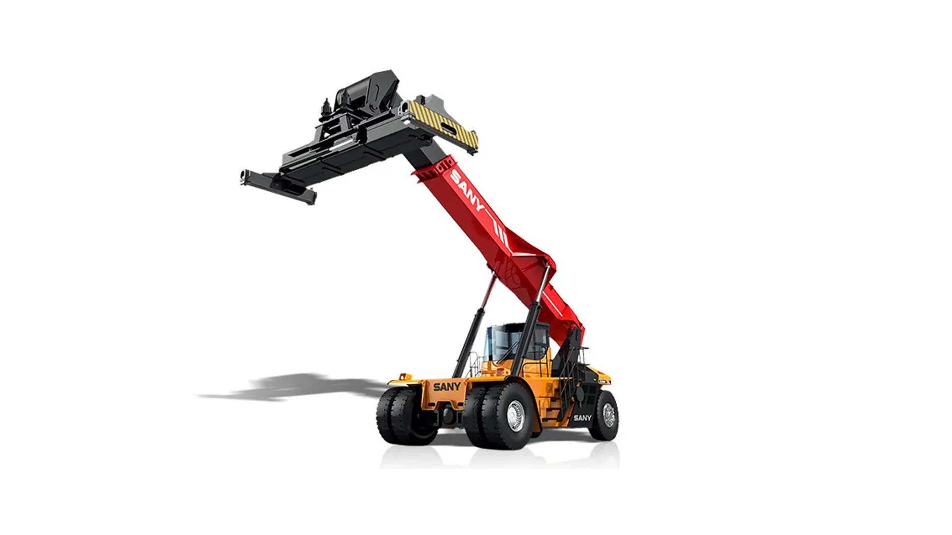 Gelog incorpora nova Reach Stacker Sany à filial de Paulínia