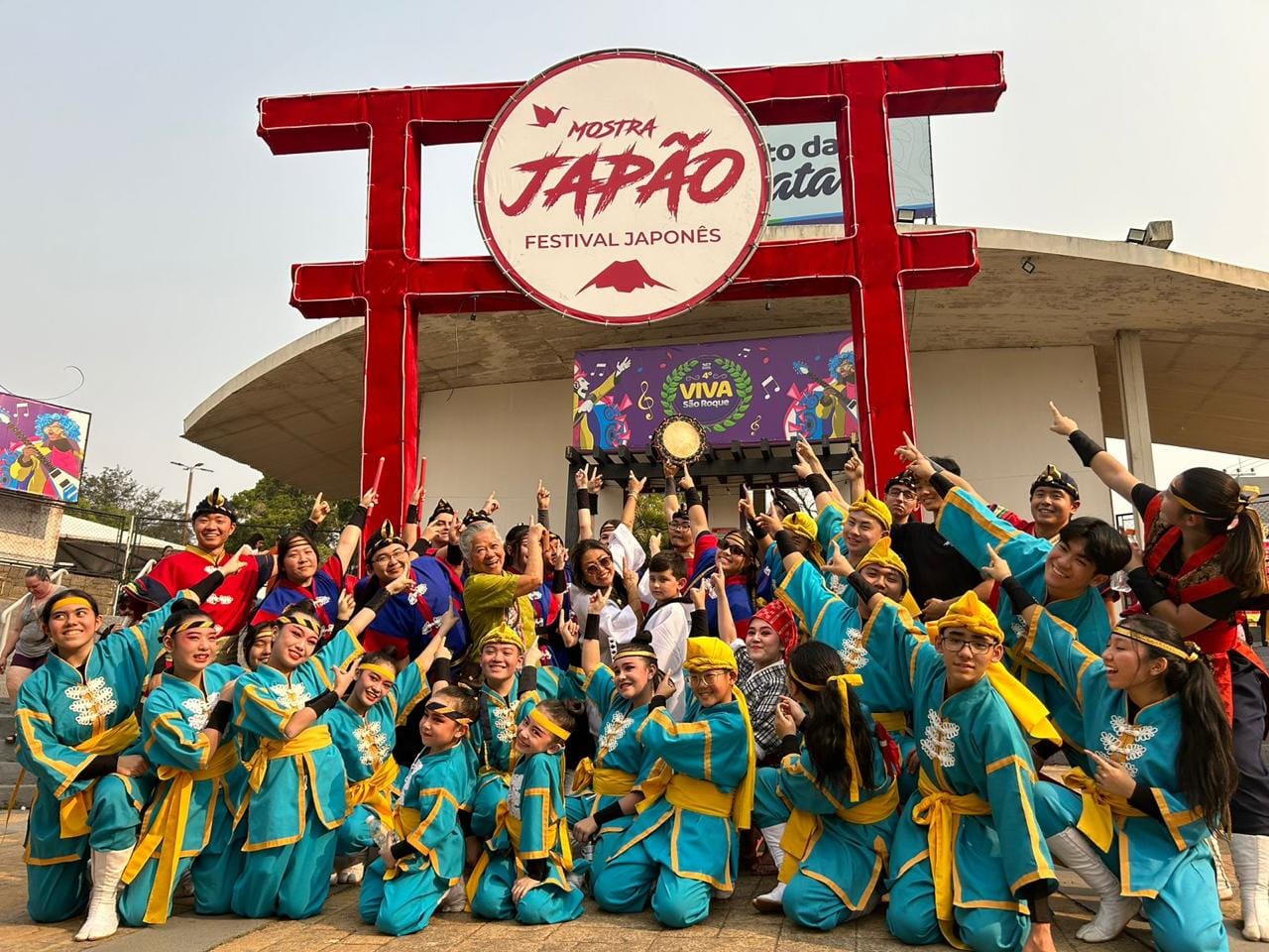 Festival japonês gratuito ocupa Parque Valongo por quatro dias com gastronomia, cosplay e atrações culturais em Santos