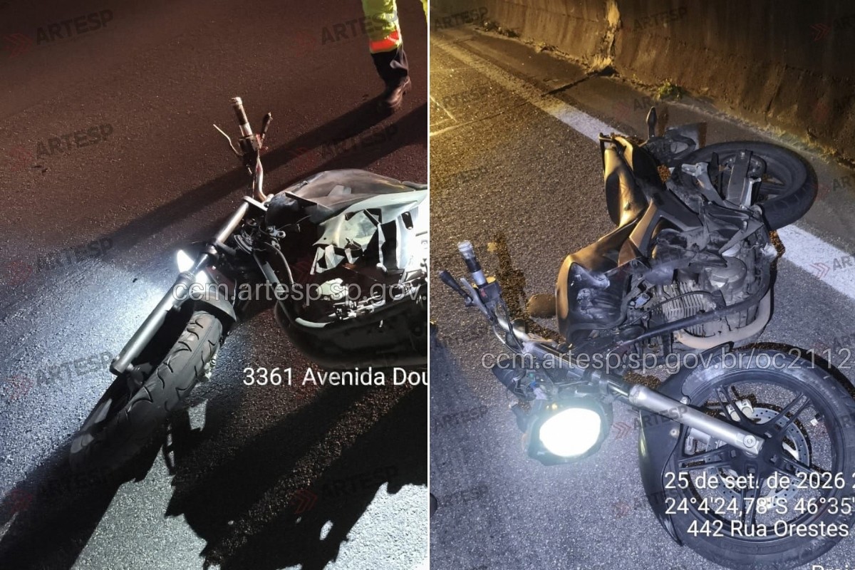 Motociclista morre atropelado na Rodovia Padre Manoel da Nóbrega