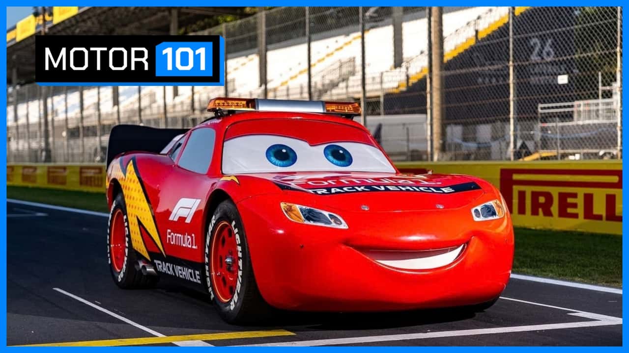 Sob o Relâmpago McQueen da F1, há um carro que você não imagina