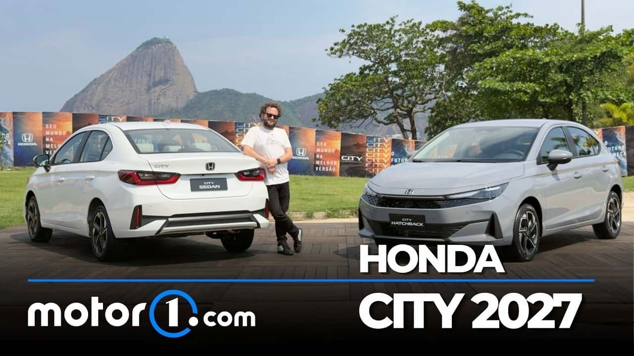 Novo Honda City 2027 ganha visual de Prelude, versão RS e parte de R$ 117.700
